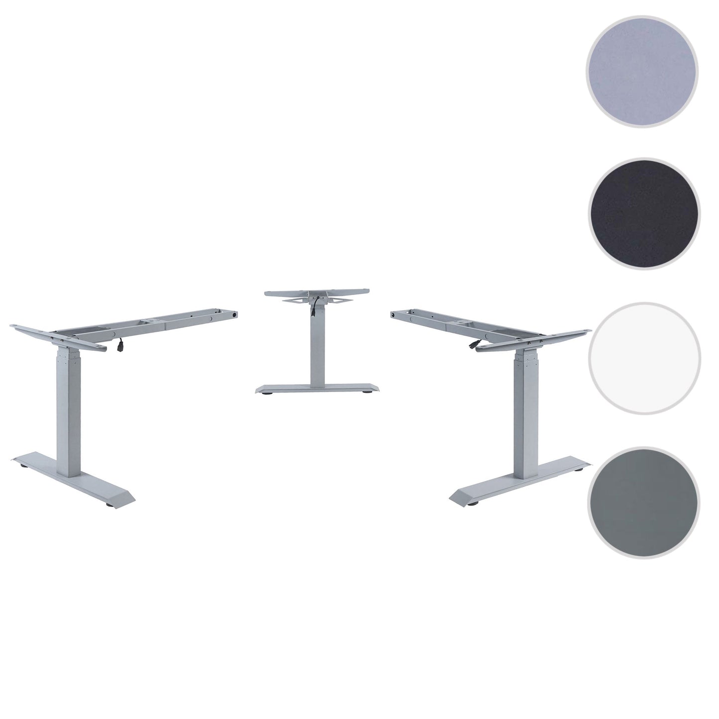 Cosmo Casa - Onderstel - Elektrisch verstelbaar - Metaal - Grijs - 47 kg