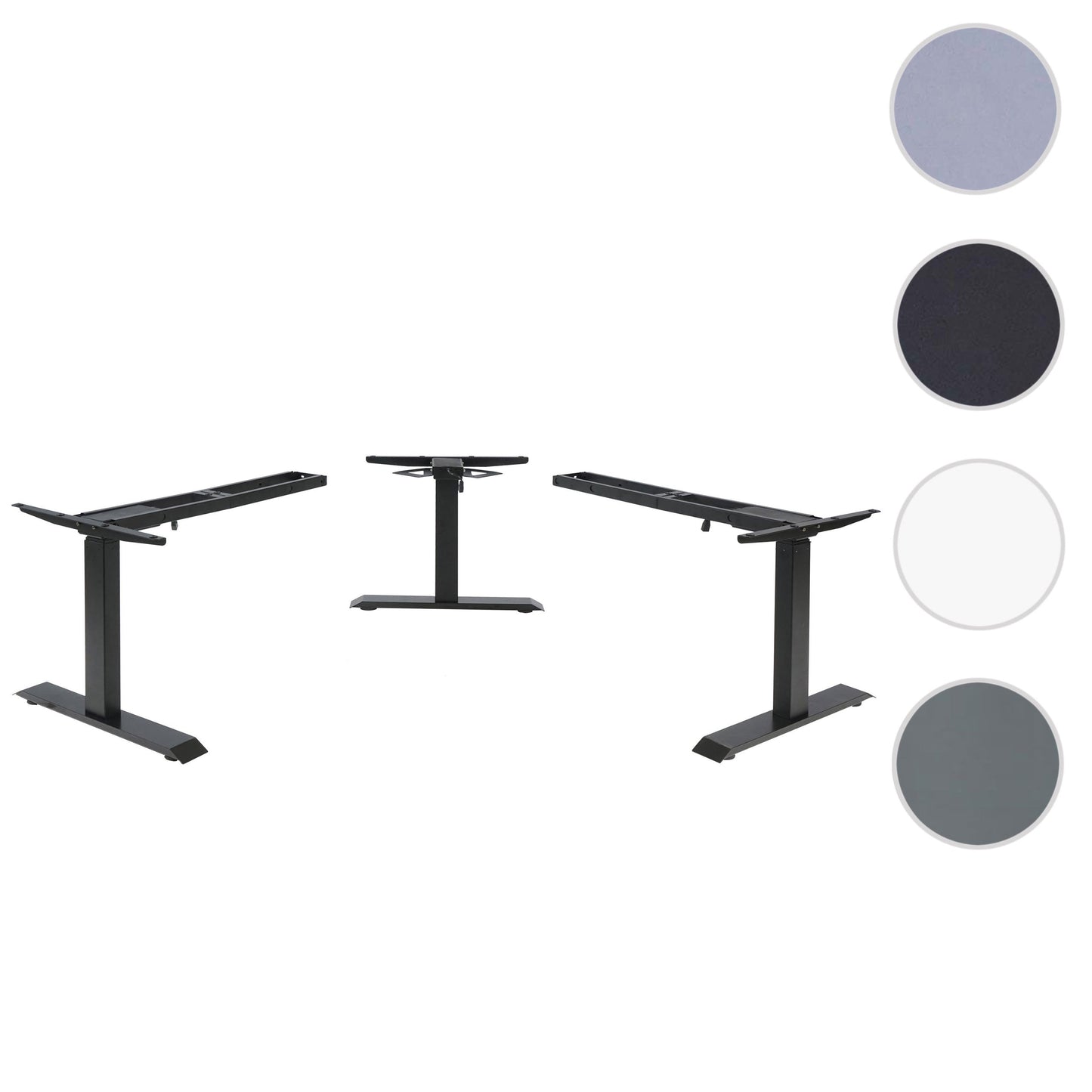 Cosmo Casa - Onderstel - Elektrisch verstelbaar - Metaal - Zwart - 47 kg