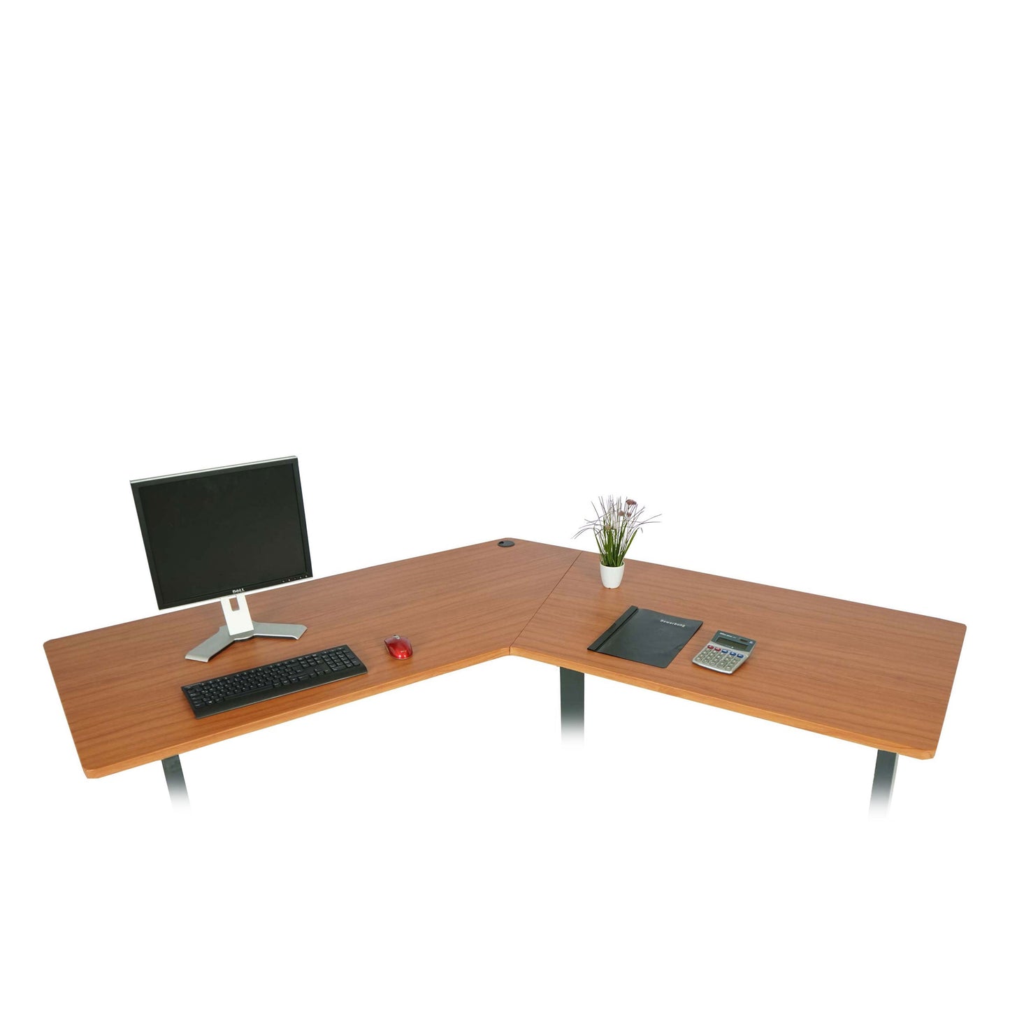 Cosmo Casa - Tafelblad Hoekbureau - Standaard - MDF - Naturel - 120 cm