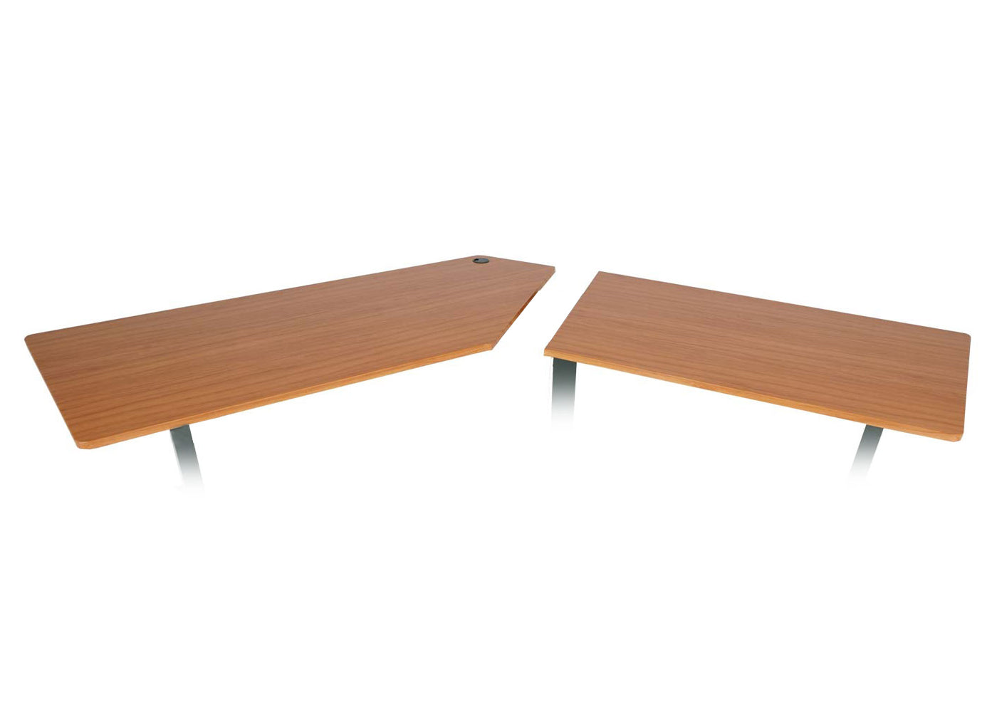 Cosmo Casa - Tafelblad Hoekbureau - Standaard - MDF - Naturel - 120 cm