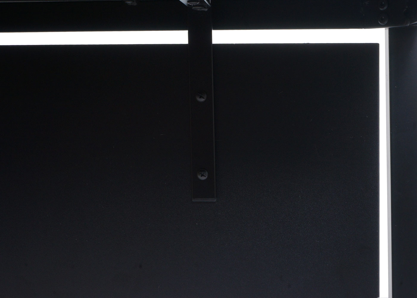 Cosmo Casa - Bureau - Kantoortafel Computertafel - Metaal - Zwart - 120×60 cm