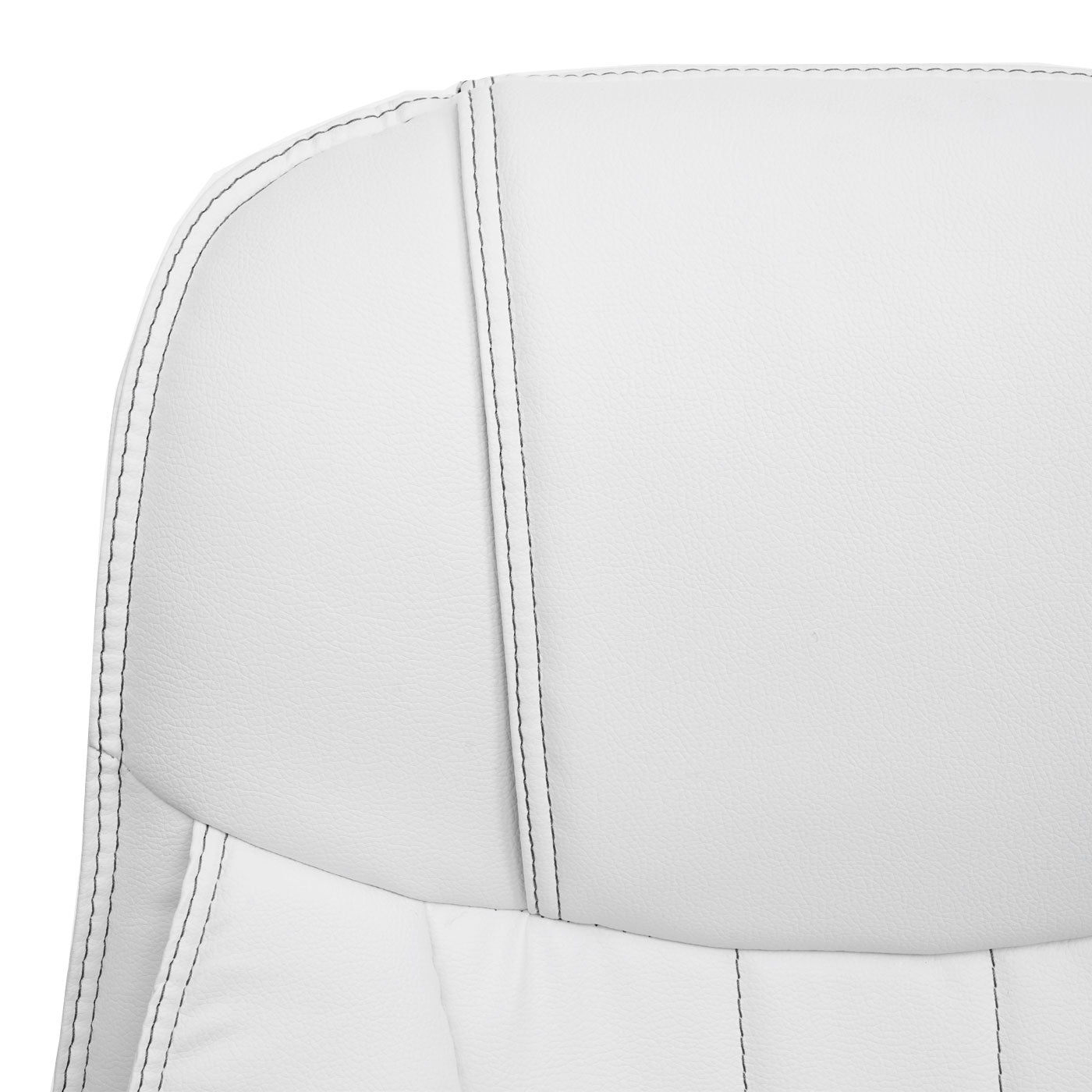 Cosmo Casa - Bureaustoel - Ergonomisch Design - Kunstleer - Wit