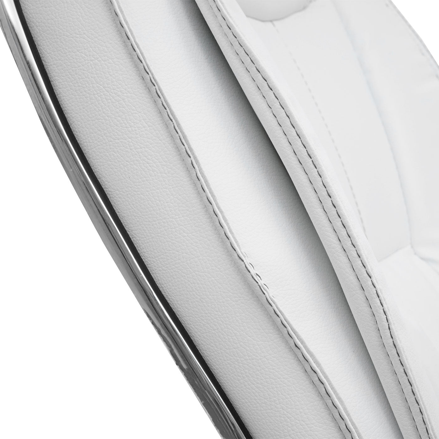 Cosmo Casa - Bureaustoel - Ergonomisch Design - Kunstleer - Wit