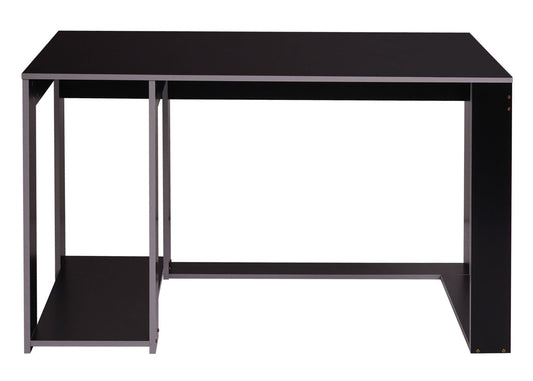 Cosmo Casa - Bureau - Computerbureau - Metaal - Zwartgrijs - 120×60×76 cm