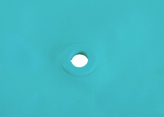 Cosmo Casa - Vervangende afdekking pergola paviljoen Baia - 3x3m - Turquoiseblauw