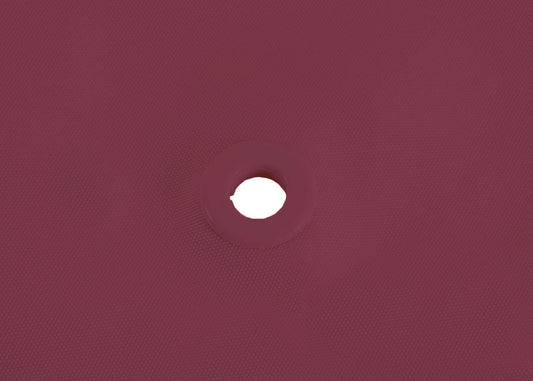 Cosmo Casa - Vervangende afdekking pergola paviljoen Baia - 4x4m - Bordeauxrood