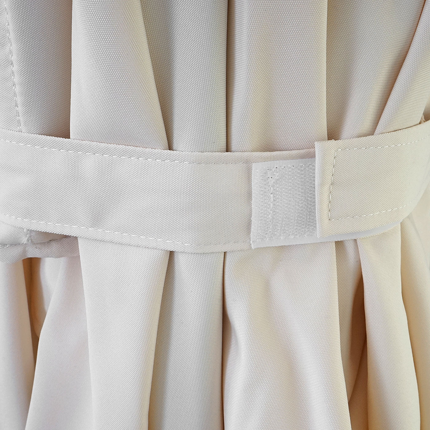 Cosmo Casa - Vervanghoes voor Luxe Parasol - 3x3m (+4,24m) - Polyester - Crème