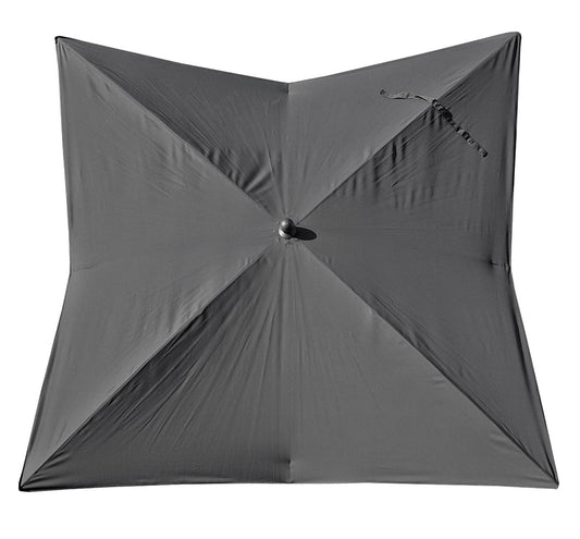 Cosmo Casa - Vervanghoes voor Luxe Parasol - 3x3m (+4,24m) - Polyester - Antraciet