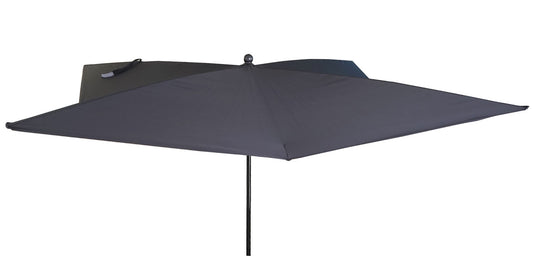 Cosmo Casa - Vervanghoes voor Luxe Parasol - 3x3m (+4,24m) - Polyester - Antraciet