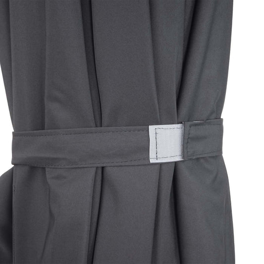 Cosmo Casa - Vervanghoes voor Luxe Parasol - 3x3m (+4,24m) - Polyester - Antraciet