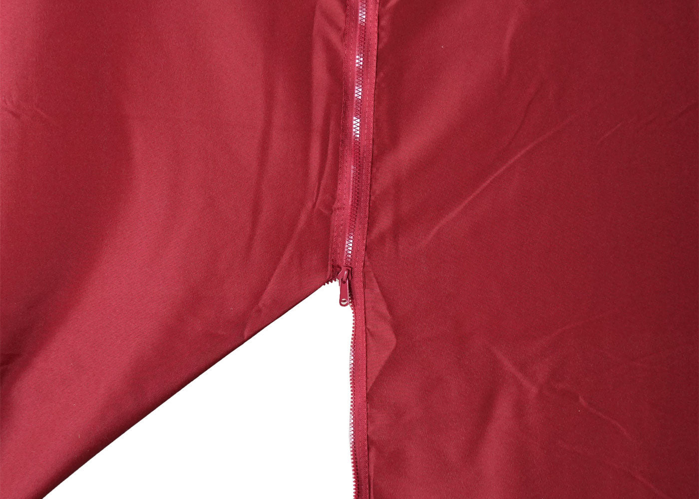 Cosmo Casa - Set van 4 zijwanden voor pergola - Vervangende zijwand voor prieel - 3x3m - Polyester bordeauxrood