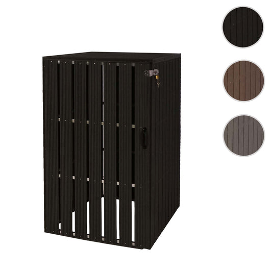 Cosmo Casa - Vuilnisbakbekleding - Uitbreidbaar - WPC & Metaal - Antraciet