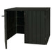 Cosmo Casa - Afvalcontainerbekleding - Premium - WPC & Metaal - Antraciet