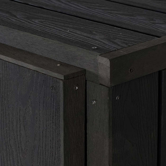 Cosmo Casa - Afvalcontainerbekleding - Premium - WPC & Metaal - Antraciet