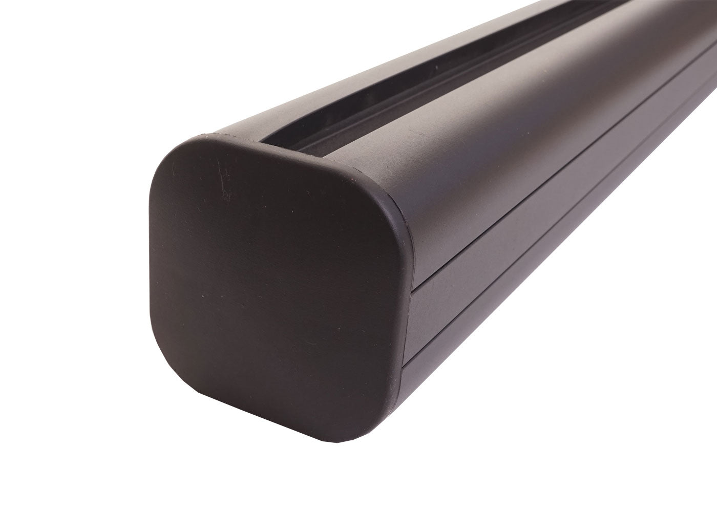 Cosmo Casa - Aluminium Paal Sarthe WPC Hekwerk - Zuilpaal & Insteeksysteem - Aluminium - Antraciet - 98 cm