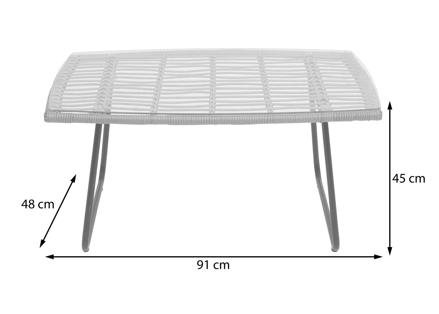 Cosmo Casa - Polyrattan Set - Tuinbankset Zitgroep Stoel - Touw - Antraciet - Bekleding Antraciet zonder Sierkussens