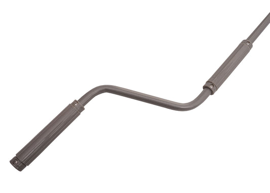 Cosmo Casa - Handzwengel - Luifels - Luifelzwengel - 150cm - Grijs