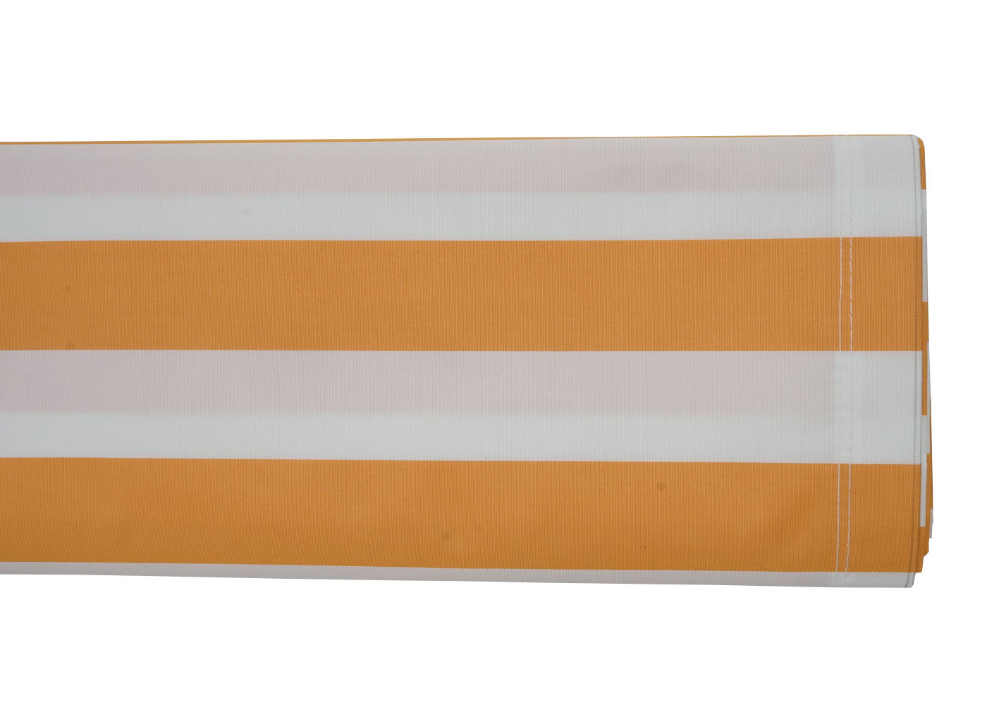 Cosmo Casa - Vervanghoes voor luifel - Volledige cassette vervangende hoes zonwering - 4x3m - Polyester geel-wit