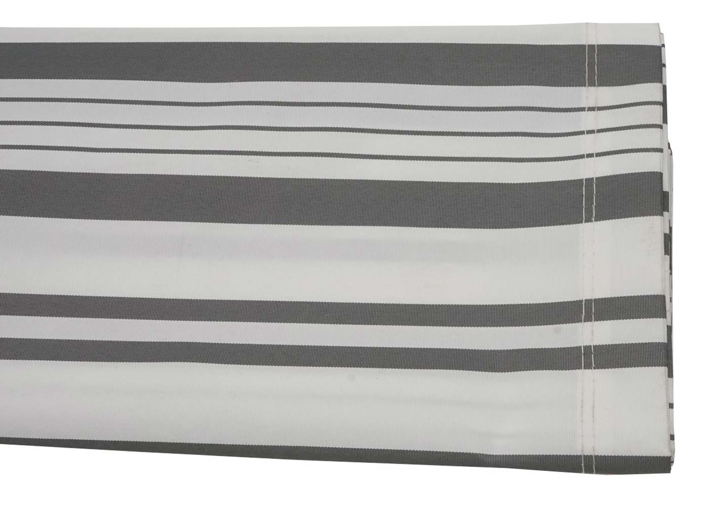 Cosmo Casa - Vervanghoes voor luifel - Volledige cassette vervangende hoes zonwering - 4x3m - Polyester grijswit