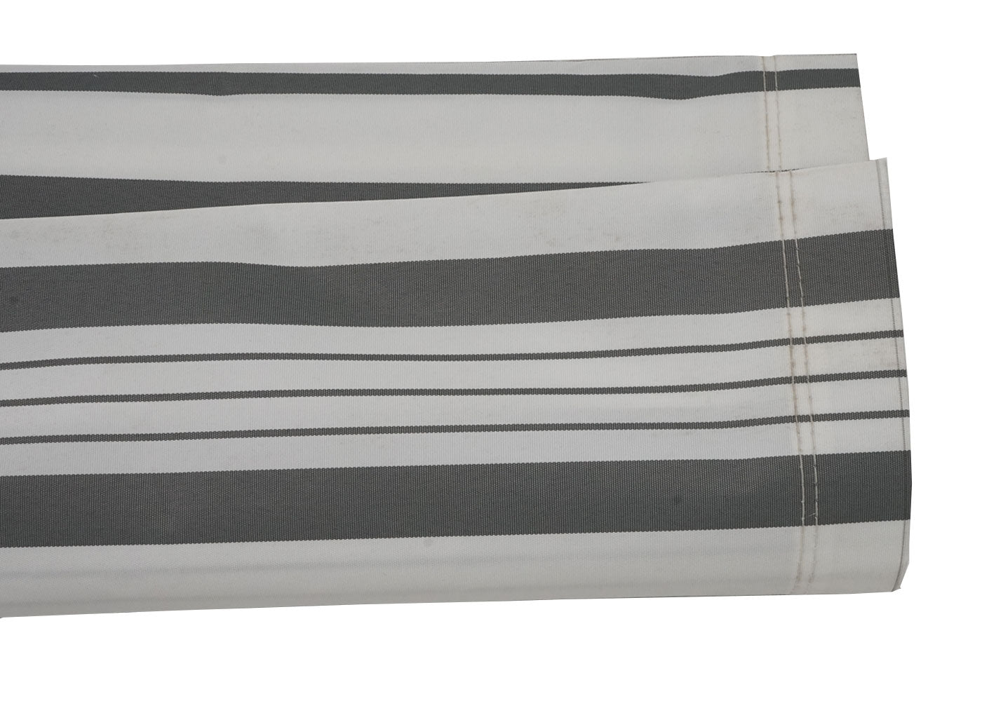 Cosmo Casa - Vervanghoes voor luifel - Volledige cassette vervangende hoes zonwering - 4x3m - Polyester grijswit