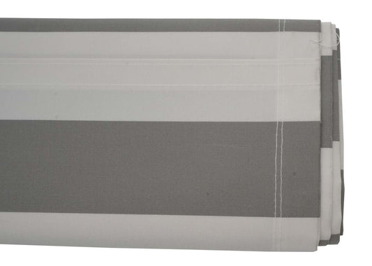 Cosmo Casa - Vervangende hoes luifel - Volledige cassette zonwering - 4x3m - Acryl grijswit