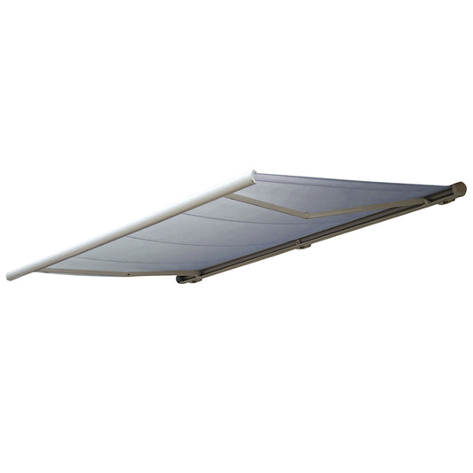 Cosmo Casa - Vervangende hoes luifel - Volledige cassette zonwering - 4,5x3m - Acryl crème