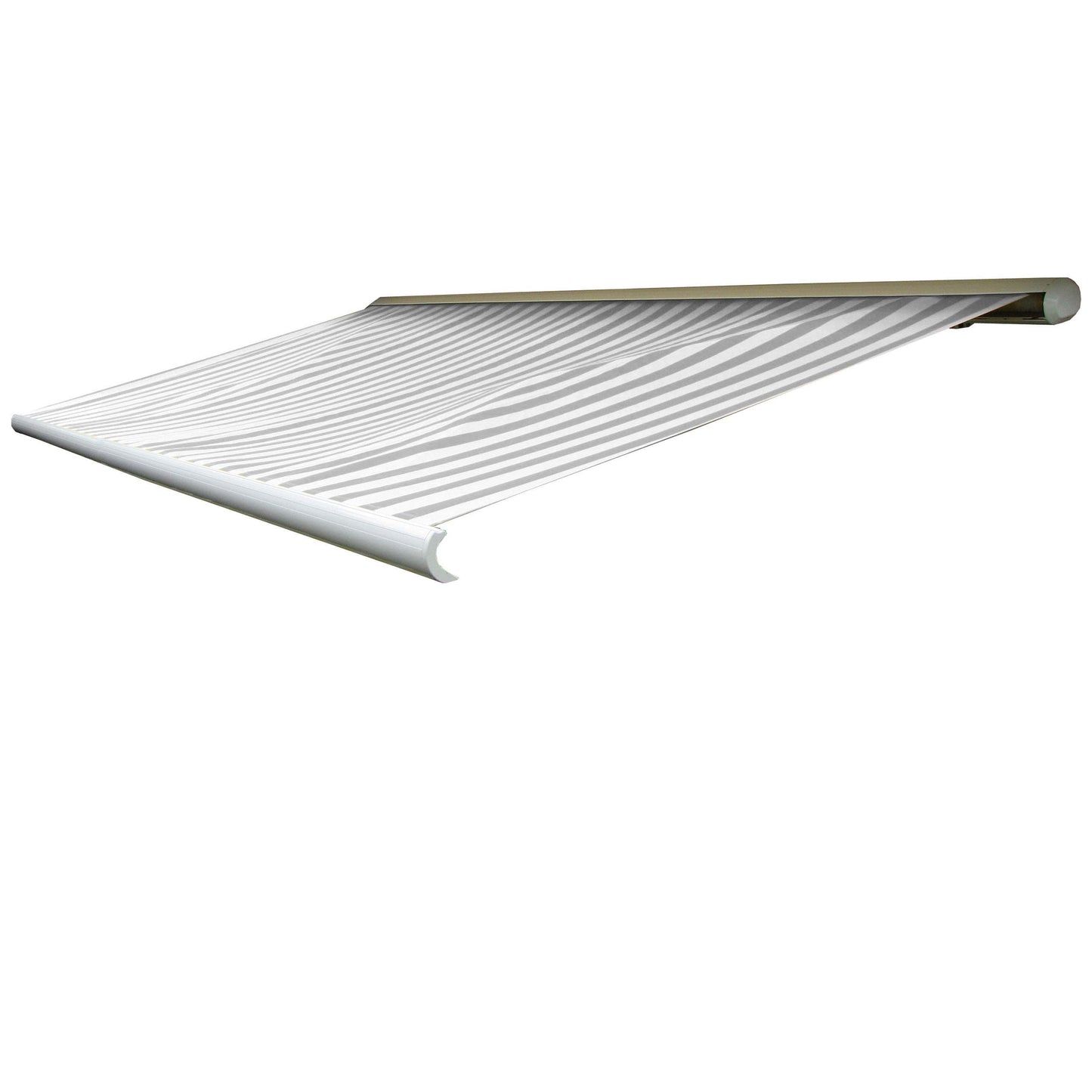 Cosmo Casa - Vervangende hoes luifel - Volledige cassette zonwering - 4,5x3m - Acryl grijswit