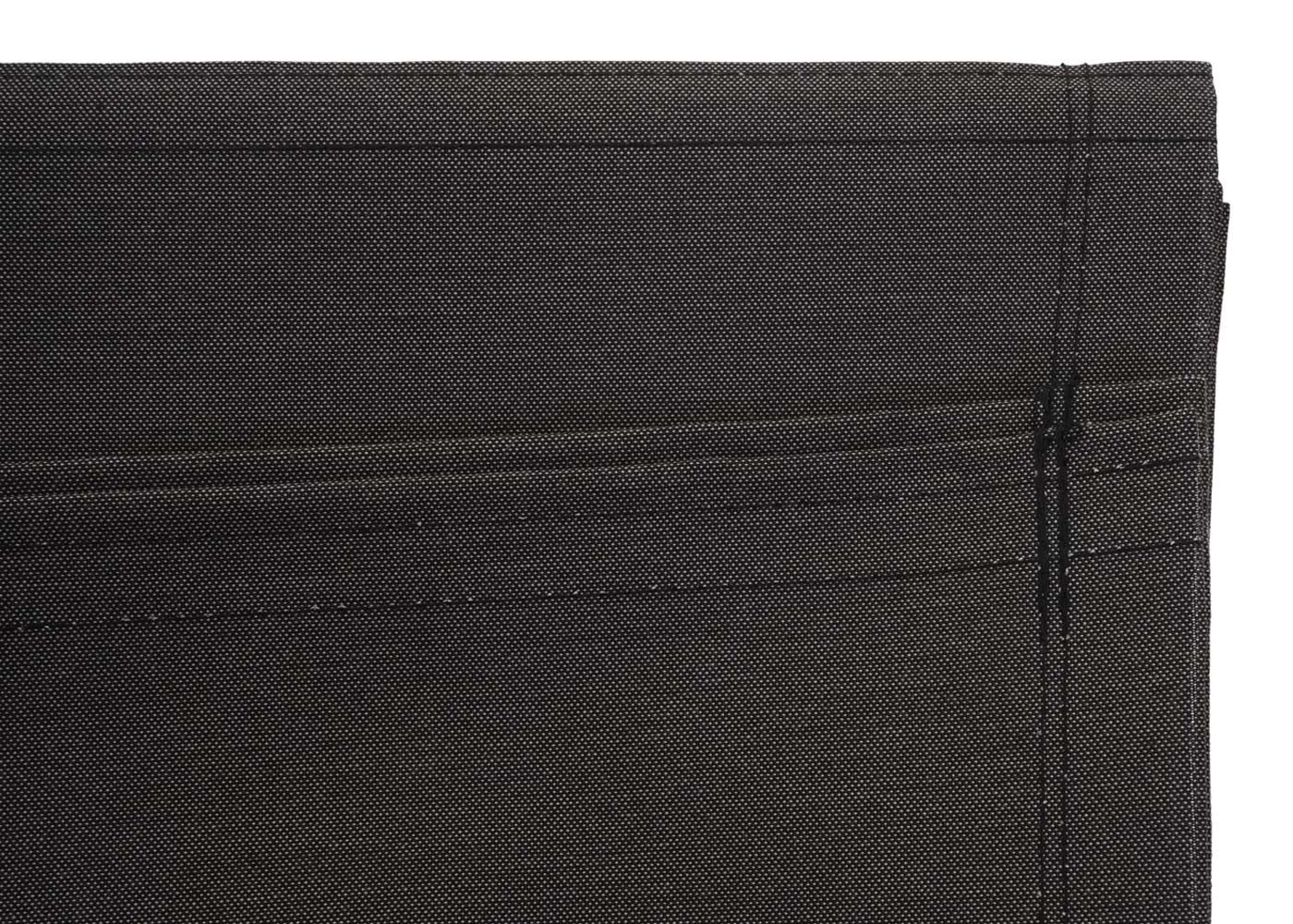 Cosmo Casa - Vervangende hoes luifel - Volledige cassette zonwering - 5x3m - Polyester antraciet