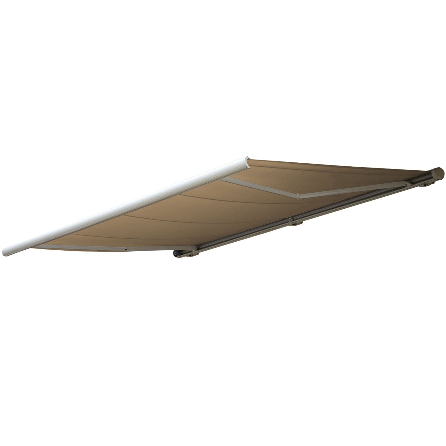 Cosmo Casa - Vervangende hoes luifel - Volledige cassette zonwering - 5x3m - Polyester crème