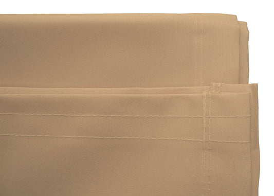 Cosmo Casa - Vervangende hoes luifel - Volledige cassette zonwering - 5x3m - Polyester crème