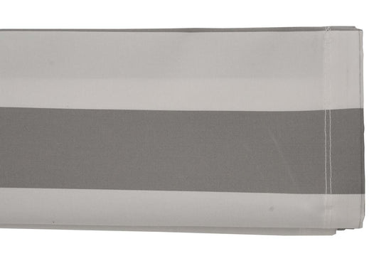 Cosmo Casa - Vervangende hoes luifel - Volledige cassette zonwering - 5x3m - Acryl grijswit
