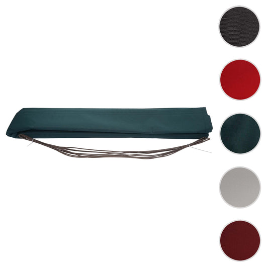 Cosmo Casa - Vervanghoes voor luifel - Volledige cassette vervangende hoes zonwering - 6x3m - Polyester blauwgroen