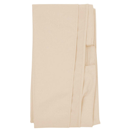 Cosmo Casa - Parasolhoes - Vierkante Vervanghoes voor Horeca Parasol - Polyester - Crème