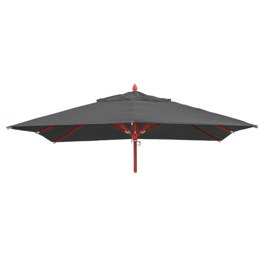 Cosmo Casa - Parasolhoes - Vierkante Vervanghoes voor Horeca Parasol - Polyester - Antraciet