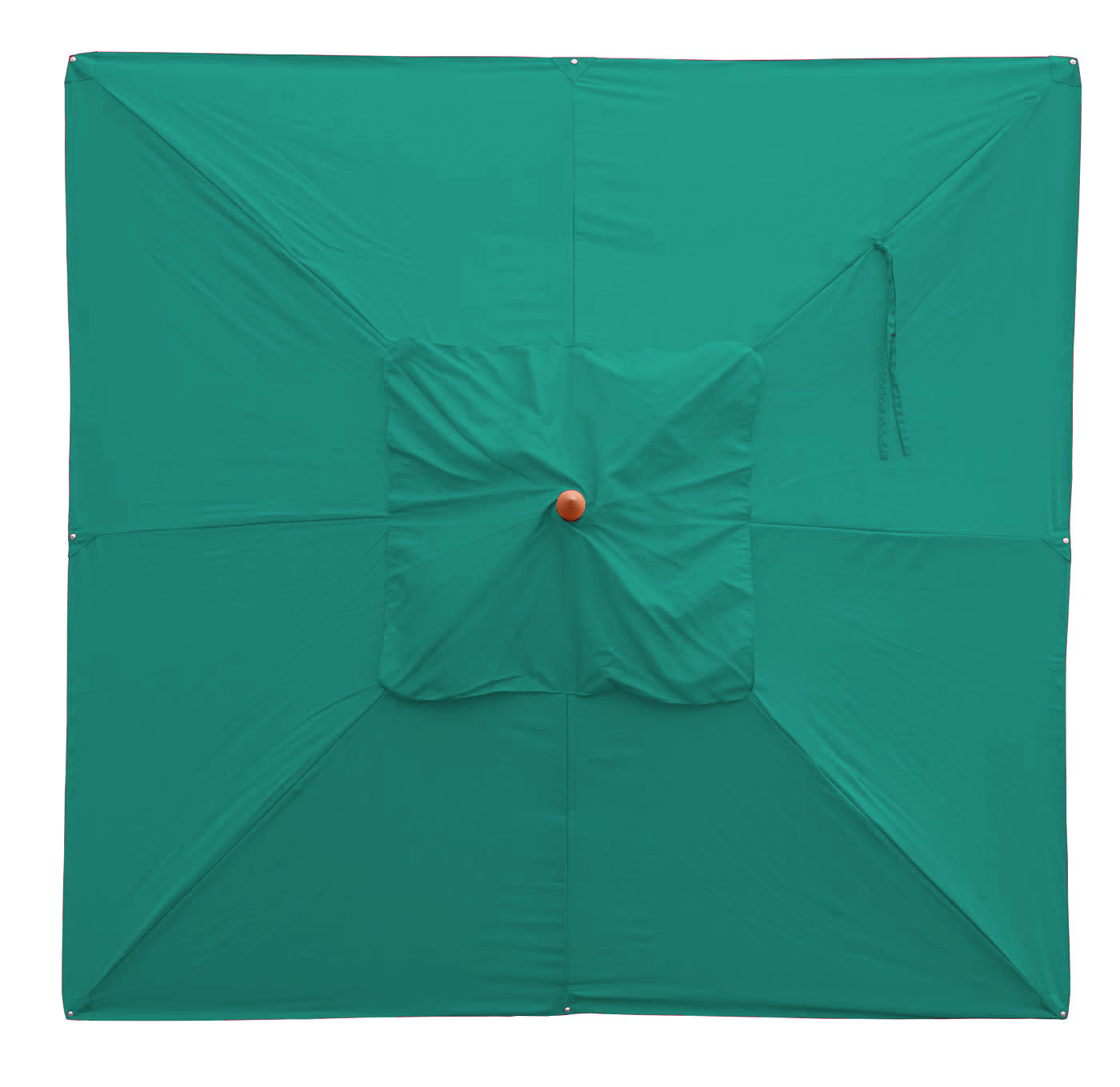 Cosmo Casa - Parasolhoes - Vierkante Vervanghoes voor Horeca Parasol - Polyester - Blauwgroen