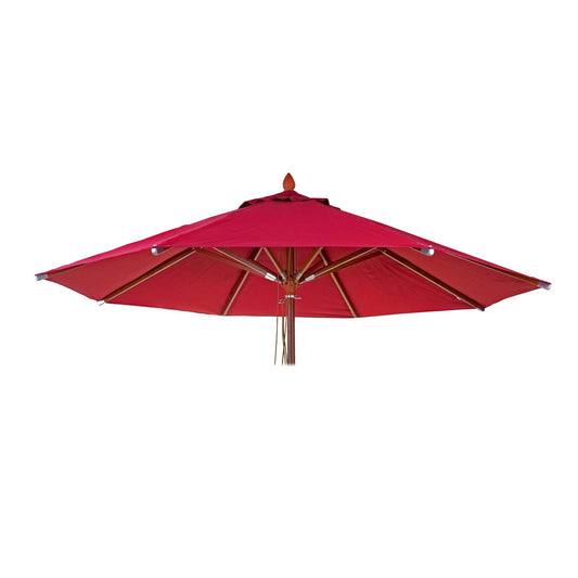 Cosmo Casa - Parasolhoes - Ronde Vervanghoes voor Horeca Parasol - Polyester - Bordeauxrood