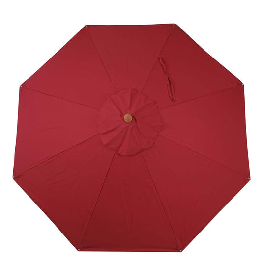 Cosmo Casa - Parasolhoes - Ronde Vervanghoes voor Horeca Parasol - Polyester - Bordeauxrood