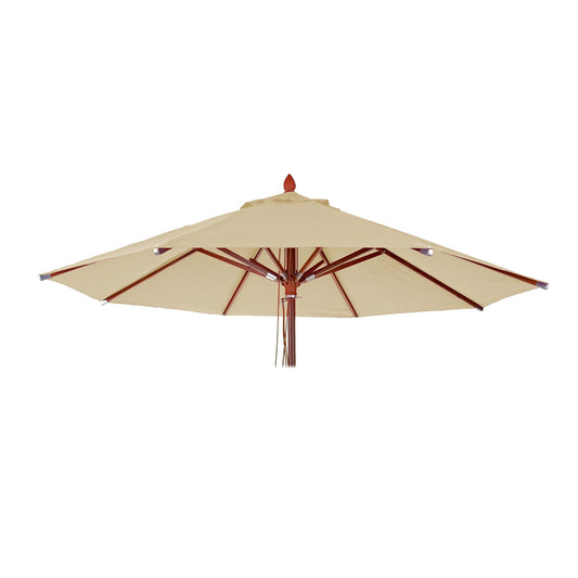 Cosmo Casa - Parasolhoes - Ronde Vervanghoes voor Horeca Parasol - Polyester - Crème