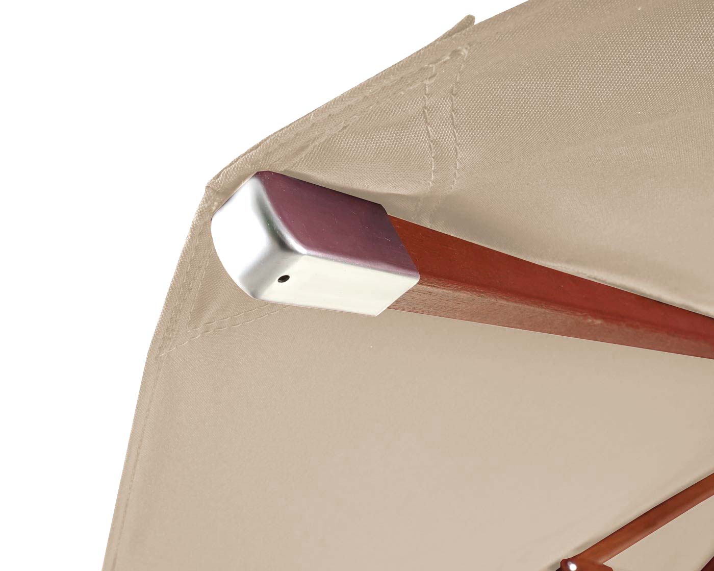 Cosmo Casa - Parasolhoes - Ronde Vervanghoes voor Horeca Parasol - Polyester - Crème