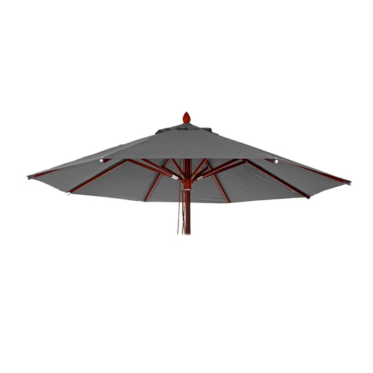 Cosmo Casa - Parasolhoes - Ronde Vervanghoes voor Horeca Parasol - Polyester - Antraciet