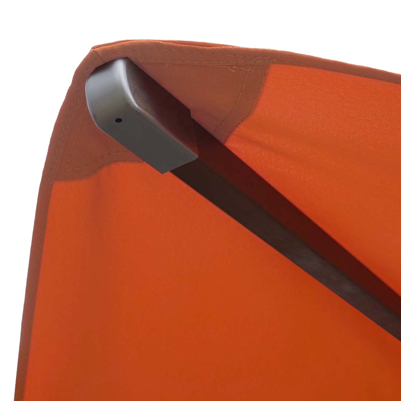 Cosmo Casa - Parasolhoes - Vierkante Vervanghoes voor Horeca Parasol - Polyester - Terracotta