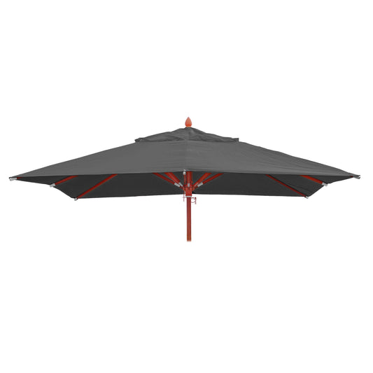 Cosmo Casa - Parasolhoes - Vierkante Vervanghoes voor Horeca Parasol - Polyester - Antraciet