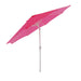 Cosmo Casa - Parasol - Tuinparasol - 3m kantelbaar - Polyester aluminium - 5kg - Roze