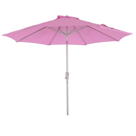 Cosmo Casa - Parasol - Tuinparasol - 3m kantelbaar - Polyester aluminium - 5kg - Lila