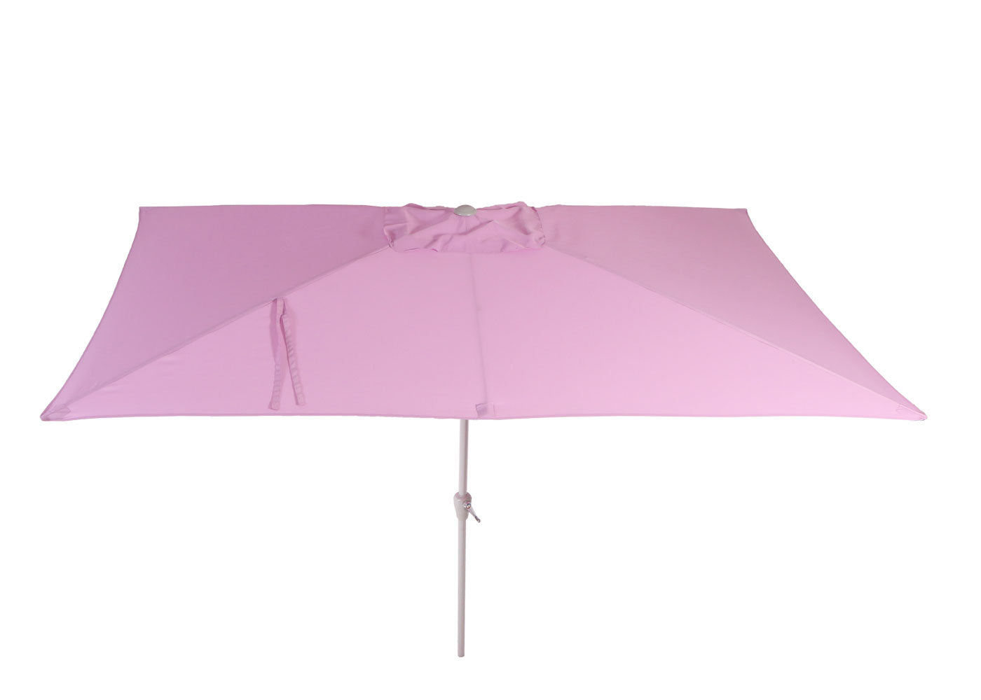 Cosmo Casa - Parasol - Tuinparasol - 2x3m rechthoekig kantelbaar - Polyester aluminium - 4,5kg - UV-bescherming 50+ - Lila