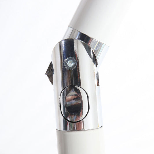 Cosmo Casa - Parasol - Tuinparasol - 2x3m rechthoekig kantelbaar - Polyester aluminium - 4,5kg - UV-bescherming 50+ - Geel