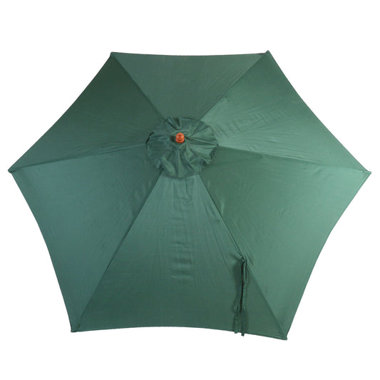 Cosmo Casa - Florida parasol - Tuinparasol marktparasol - 3m - Polyester hout - Olijfgroen