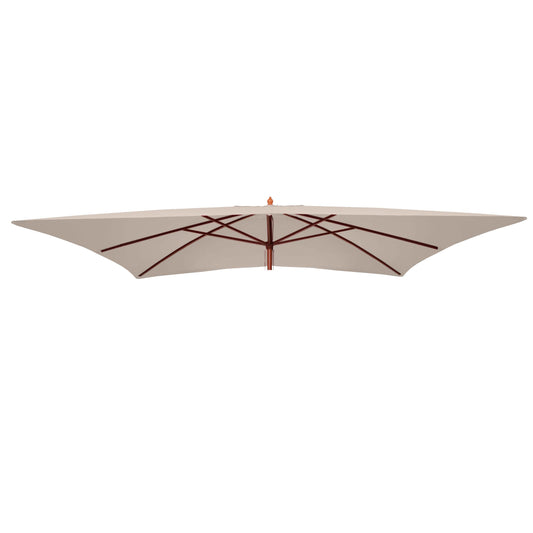 Cosmo Casa - Parasolhoes - Pasvorm - Polyester - Crème - 3×4 m