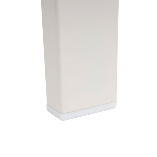 Cosmo Casa - Tuinbank - Parkbank - 2-zits - Gepoedercoat Staal - Wit