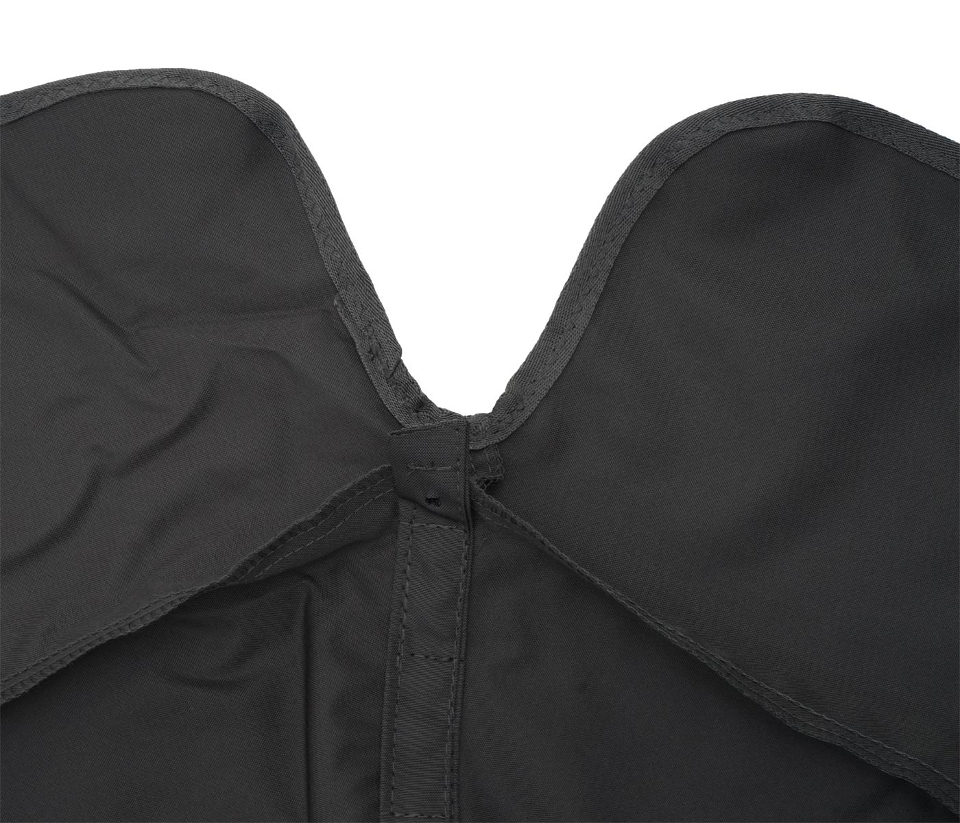 Cosmo Casa - Vervanghoes voor Parasol Meran Pro - Met Volant - 5m - Polyester - Antraciet